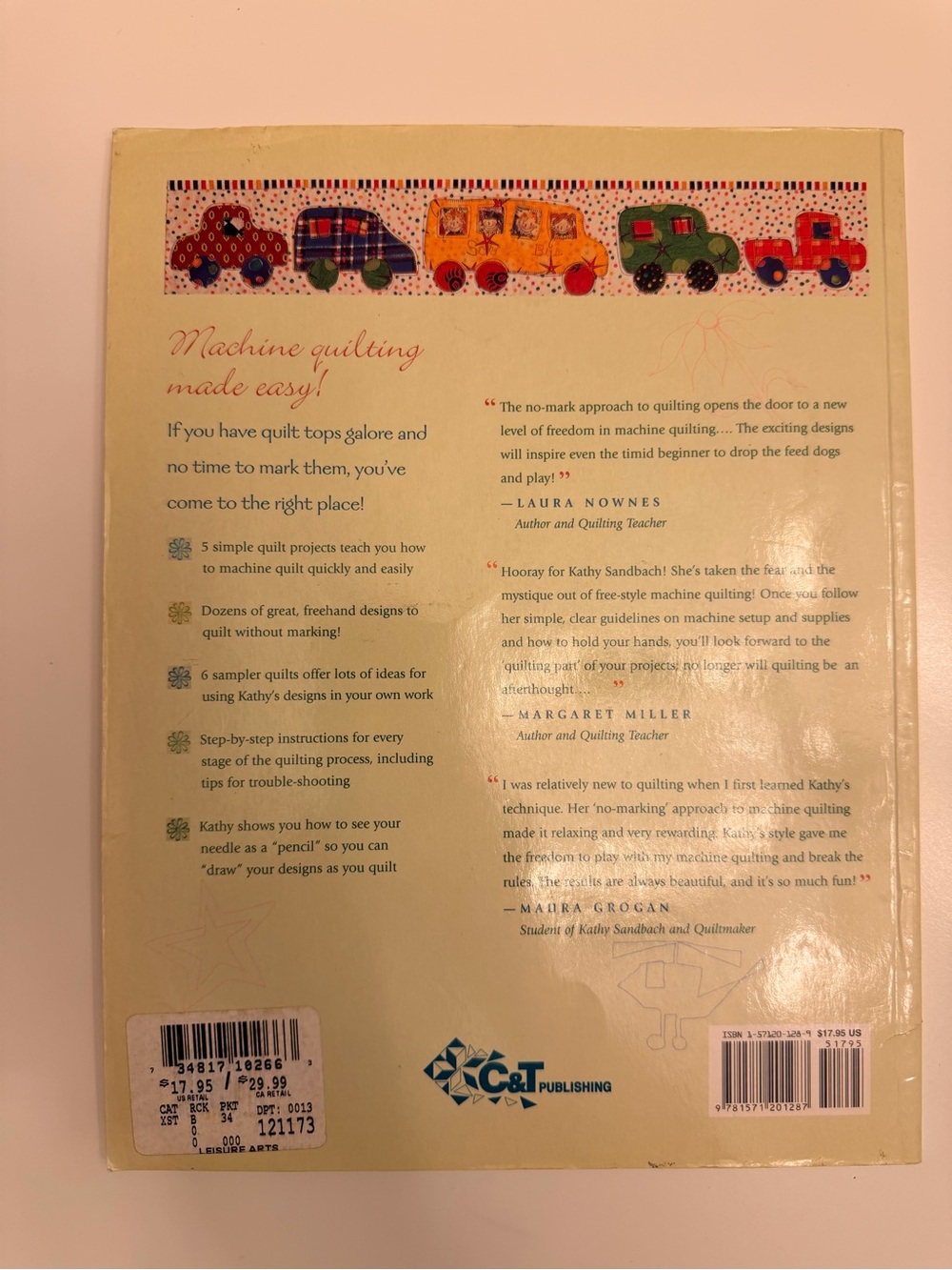 Machine Quilt Book Bundle - Picture 3 of 5